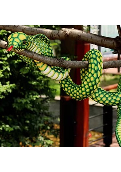Simülasyon Bebek Kobra Peluş Oyuncak Uzun Piton Bebek Bez Bebek 170CM (Yurt Dışından)