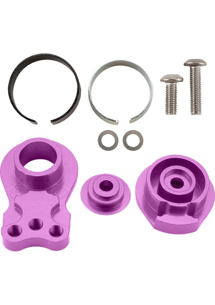 25T Direksiyon Servo Kolu Boynuzu 3 Delik Rc Paletli Araba Parçaları Mor (Yurt Dışından) modelleri
