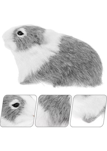 Gine Domuzu Peluş Oyuncak Peluş Hayvan Bebeği Gerçekçi Hamster Modeli (Yurt Dışından) fırsatları