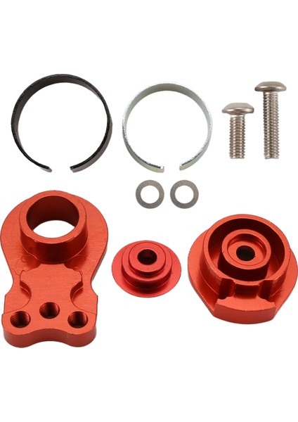 25T Direksiyon Servo Kolu Korna 3 Delik Rc Paletli Araba Parçaları Kırmızı (Yurt Dışından) modelleri