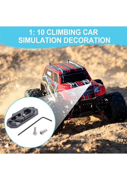 Vinç Kontrol Montaj Plakası Rc Paletli Araba Axail SCX10 Trx4 Gri (Yurt Dışından) fırsatları