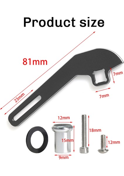 Alüminyum Alaşımlı Verici Direksiyon Tetiği Nb4 Nb4+ Kırmızı (Yurt Dışından) indirimleri