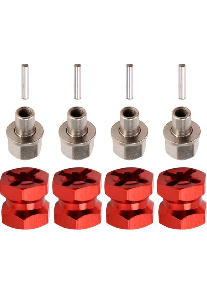 12MM Altıgen Tekerlek Göbeği Adaptörü 12MM Uzatma Kombinasyon Bağlantı Parçası Kırmızı (Yurt Dışından) fiyatları