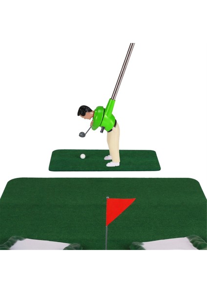 Mini Golf Oyunu Mini Golf Kulübü Bebek Seti Yeşil (Yurt Dışından)