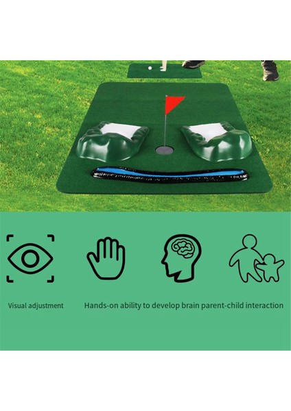 Mini Golf Oyunu Mini Golf Kulübü Bebek Seti Yeşil (Yurt Dışından) modelleri