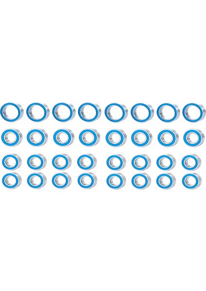 Tamiya 110 Rc Araba Parçaları Için 32 Adet R32 Kauçuk Sızdırmaz Bilyalı Rulman Takımı (Yurt Dışından)