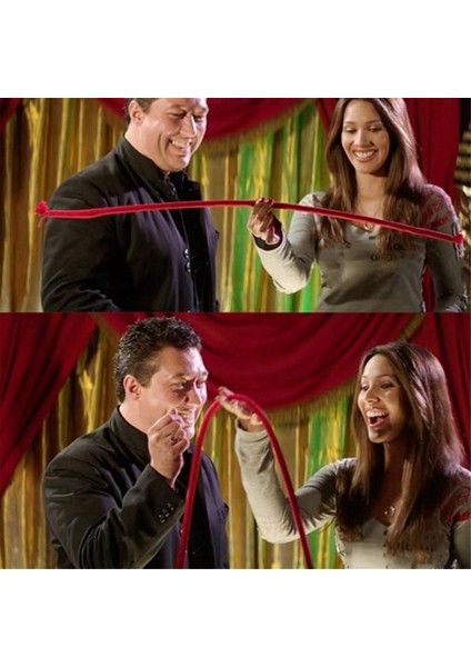 2 Adet Sihirbazlık Hileleri Ipi Sihirbazlık Hileleri Sert Ip Komedi Sahnesi Kırmızı (Yurt Dışından) indirimleri