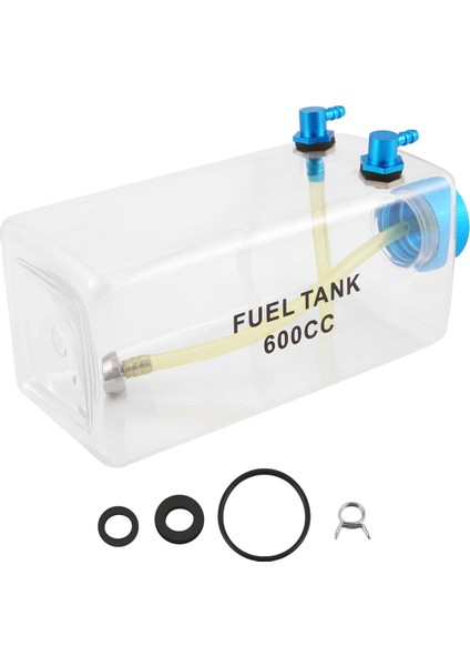 Yakıt Tankı Petrol Şeffaf Plastik Şişe 600CC Cnc (Yurt Dışından)