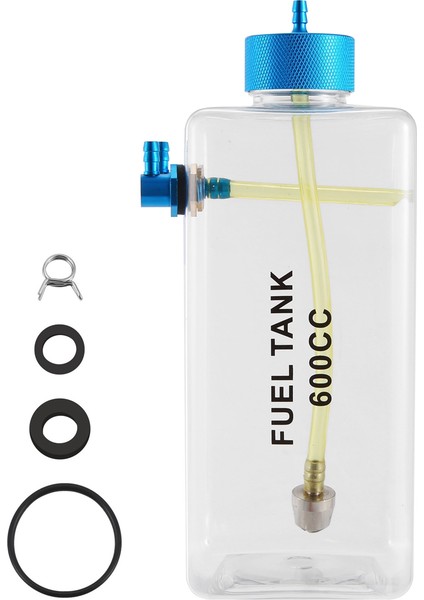Yakıt Tankı Petrol Şeffaf Plastik Şişe 600CC Cnc (Yurt Dışından)