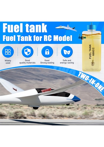 Yakıt Tankı Petrol Şeffaf Plastik Şişe 600CC Cnc (Yurt Dışından)