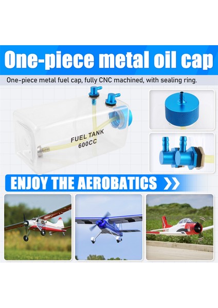 Yakıt Tankı Petrol Şeffaf Plastik Şişe 600CC Cnc (Yurt Dışından)
