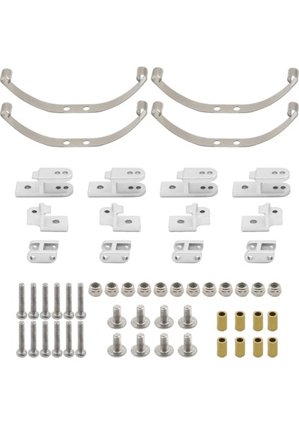 Set Yaprak Yaylı Sönümleme Süspansiyonu 116 Wpl B24 Rc Araba Gümüş (Yurt Dışından)