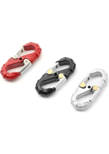 3 Adet Rc Araba Metal Vinç S Tipi Kanca Dekorasyonu Eksenel (Yurt Dışından)