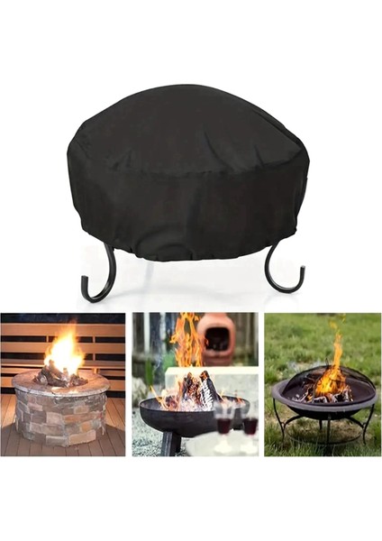 Ateş Çukuru Kapağı Toz Kapağı Su Geçirmez, Isı ve Barbekü Izgara Kapağı, 122X46CM (Yurt Dışından) modelleri