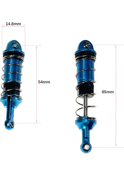 Mjx 116 Rc Araba Parçaları Için Ön Arka Yağ Amortisörü Kırmızı (Yurt Dışından) fırsatları