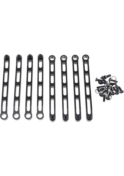 Rc Araba Şasi Bağlantı Çubuğu Takımı 112 MN78 MN82 Siyah (Yurt Dışından)