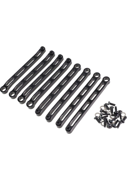 Rc Araba Şasi Bağlantı Çubuğu Takımı 112 MN78 MN82 Siyah (Yurt Dışından) modelleri