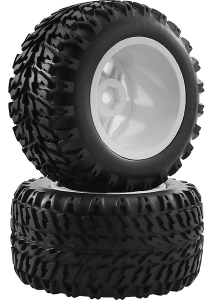 4 Adet 104MM 1/10 Lastik Jant, Beyaz (Yurt Dışından) fiyatları