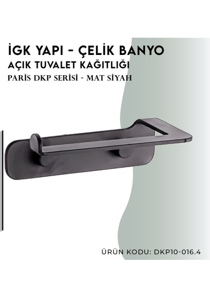 Igk Yapı - Çelik Banyo Paris Tuvalet Kâğıtlığı (DKP10-016.4)