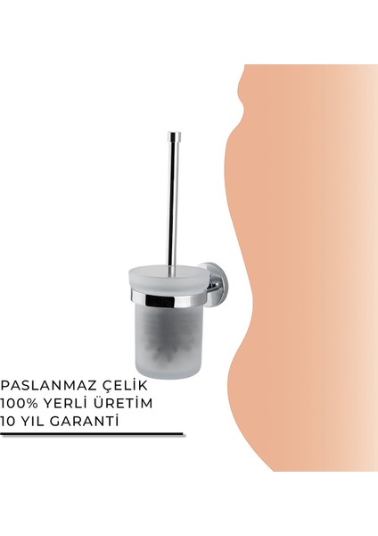 Igk Yapı - Clk Banyo Flora Montajlı Klozet Fırçası (FL10-034)