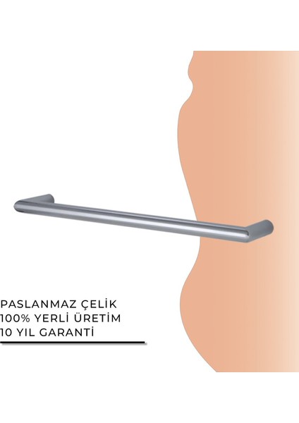 Igk Yapı - Flora Rozetsiz Küvet Kolu 60 cm (FL10-063)