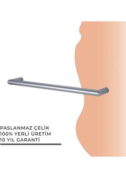 Igk Yapı - Flora Rozetsiz Küvet Kolu 30 cm (FL10-060)