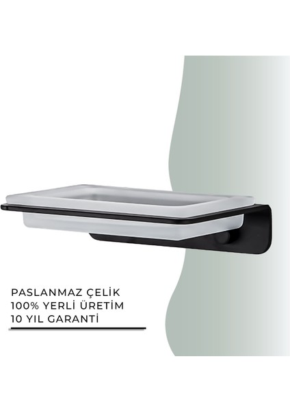 Igk Yapı - Çelik Banyo Paris Montajlı Sabunluk (DKP10-004.4)