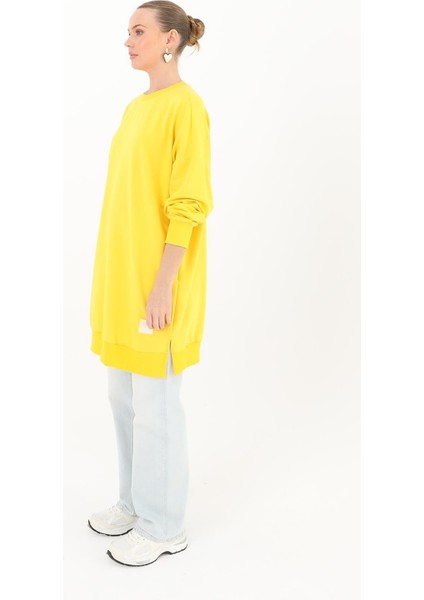 Bisiklet Yaka Basic Araboy Tunik 30644 modelleri