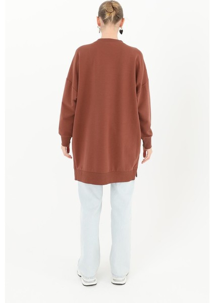 Bisiklet Yaka Basic Araboy Tunik 30644 modelleri