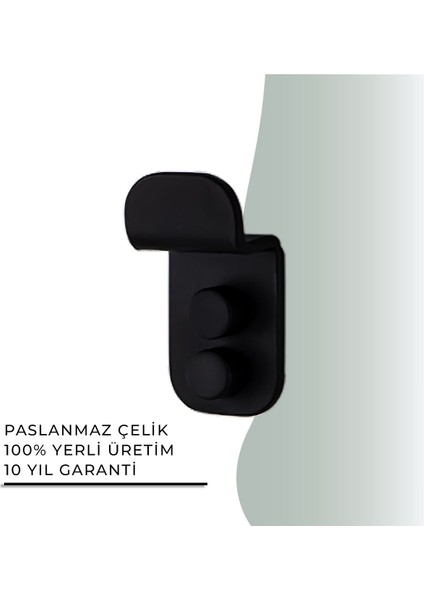 Igk Yapı - Çelik Banyo Paris Tekli Askılık (DKP10-001.4)