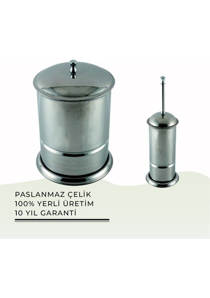 Igk Yapı - Çelik Banyo Cihan Temizlik Seti - 39 (2 Parça)