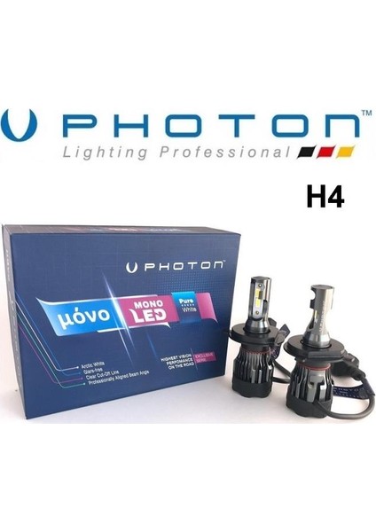Tofaş Uno Tipo Tempra H4 LED Xenon Far Ampul Photon Mono Fardoktoru