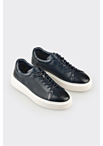 Lacivert Deri Erkek Günlük Ayakkabı fiyatları