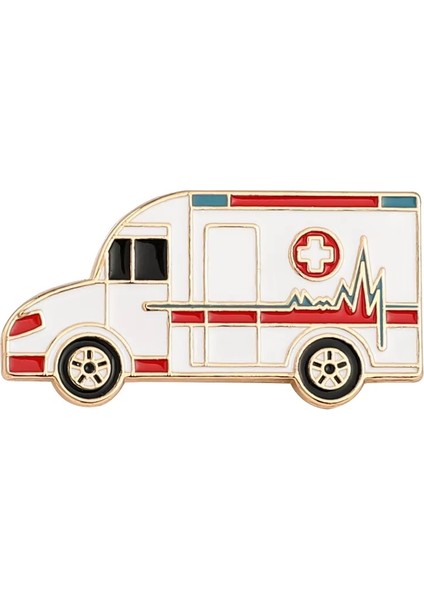 Ampulans Şeklinde Medikal Broş P0617