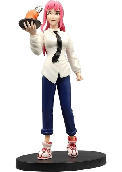 Makima Şekil, Testere Anime Figürü Heykelcik Pvc Karakter Model Oyuncaklar Masaüstü Süslemeleri Arkadaşlar Için (Yurt Dışından)