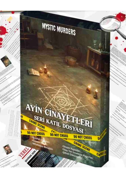 Dedektiflik Cinayet Çözme Oyunu, Ayin Cinayetleri, Mystic Murders, Akıl Oyunları