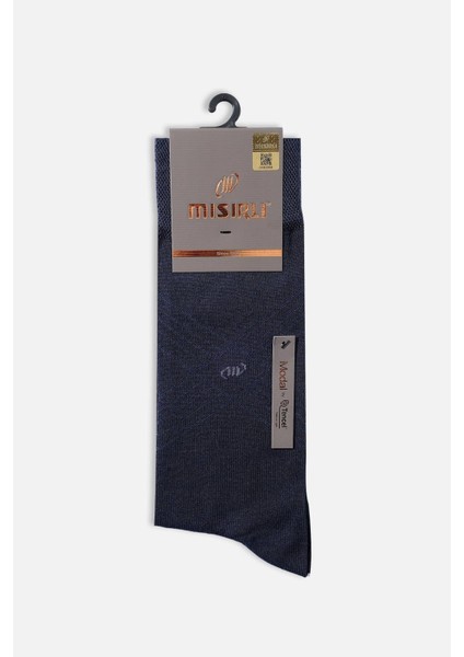 Erkek Modal Tekli Jean Soket Çorap M 61003 J