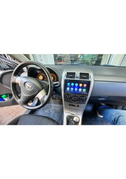Toyota Corolla (2007-2013) Uyumlu 6 GB Ram 64 Hafıza Kablosuz Carplay Android Multimedya