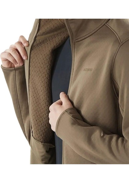 C23291 Sntial Midfleece Fz Erkek Polar - Kahverengi