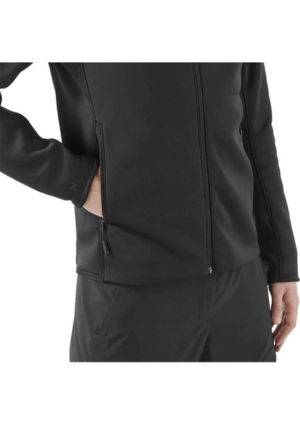C23008 Sntial Midfleece Fz Erkek Polar - Siyah fırsatları