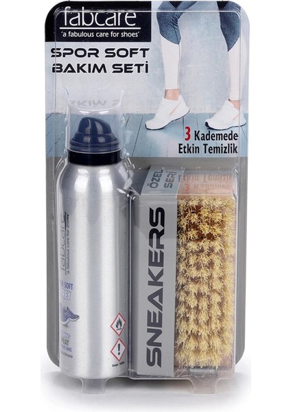 Soft Spor Bakım Seti Mix Unisex Ayakkabı Bakım Malzemesi FC 90 22