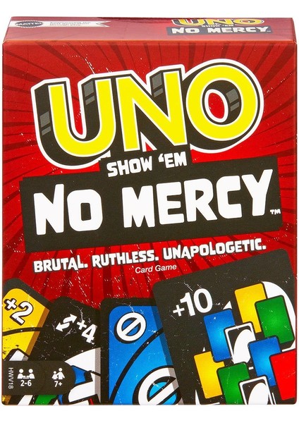 HWV18 Uno No Mercy Kartlar +7 Yaş