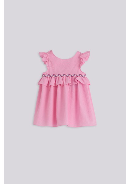 Kız Bebek Pembe Elbise
