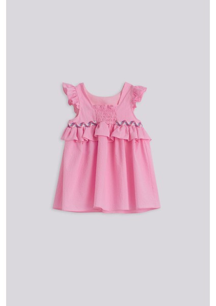 Bg Store Kız Bebek Pembe Elbise