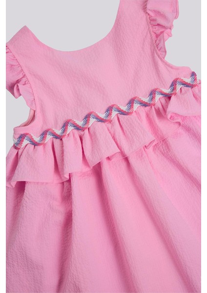 Bg Store Kız Bebek Pembe Elbise
