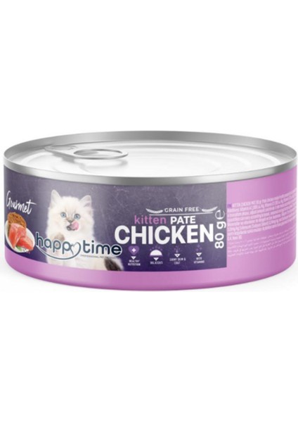 Kitten Tavuklu Ezme Kedi Konservesi 80 gr
