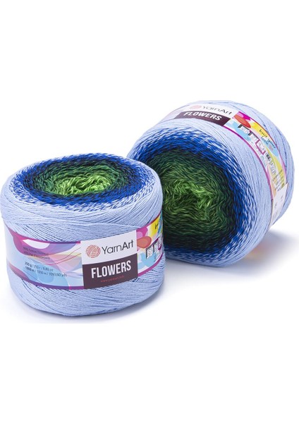 Flowers - Ebruli - 306 - 2 Adet