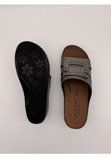 1857 Mulex Delikli ve Önü Açık Ortopedik Ev & Dış Mekan Terliği modelleri