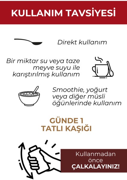 Doğal ve Saf Keçiboynuzundan Elde Edilen Besleyici Keçiboynuzu Özü 350g