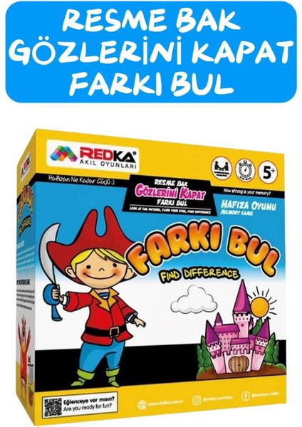 Çocukların Zihinsel Gelişimini Destekleyen Fark Bulma Oyunu